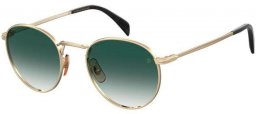 Gafas de Sol - David Beckham Eyewear - DB 1005/S - RHL (9K) GOLD BLACK // GREEN GRADIENT