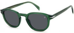 Lunettes de soleil - David Beckham Eyewear - DB 1007/S - 1ED (IR) GREEN // GREY