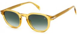 Sunglasses - David Beckham Eyewear - DB 1007/S - 40G (9K) YELLOW // GREEN GRADIENT
