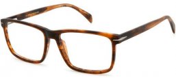 Monturas - David Beckham Eyewear - DB 1020 - 0CJ MATTE STRIPED BROWN