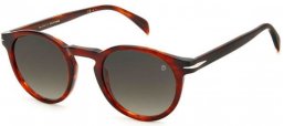 Sunglasses - David Beckham Eyewear - DB 1036/S - Z15 (HA) STRIPED BROWN // BROWN GRADIENT