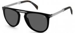 Sunglasses - David Beckham Eyewear - DB 1039/S/FD - 807 (M9) BLACK // GREY POLARIZED