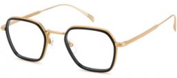 Monturas - David Beckham Eyewear - DB 1103 - 0NZ MATTE GOLD BLACK