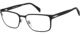 Monturas - David Beckham Eyewear - DB 1137 - 124 MATTE BLACK SILVER