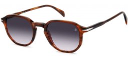 Gafas de Sol - David Beckham Eyewear - DB 1140/S - EX4 (DG) BROWN HORN // GREY GRADIENT