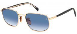 Gafas de Sol - David Beckham Eyewear - DB 1143/S - RHL (08) GOLD BLACK // DARK BLUE GRADIENT