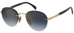 Sunglasses - David Beckham Eyewear - DB 1173/S - RHL (2K) GOLD // GREY ANTIREFLECTION