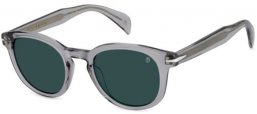 Lunettes de soleil - David Beckham Eyewear - DB 1198/S - KB7 (KU) GREY // BLUE
