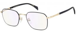 Monturas - David Beckham Eyewear - DB 1204 - RHL BLACK GOLD
