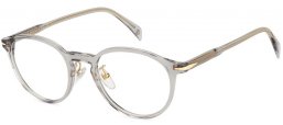 Monturas - David Beckham Eyewear - DB 1205/G - 63M TRANSPARENT GREY