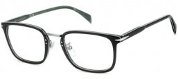 Frames - David Beckham Eyewear - DB 1211/G - R2H BLACK STRIPED GREEN