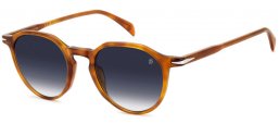 Gafas de Sol - David Beckham Eyewear - DB 1217/S - WR9 (08) BROWN HAVANA // DARK BLUE GRADIENT