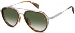 Gafas de Sol - David Beckham Eyewear - DB 1226/G/S - 9CI (8Z) PALLADIUM BROWN // GREEN GRADIENT ANTIREFLECTION