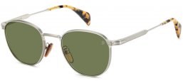 Gafas de Sol - David Beckham Eyewear - DB 1228/S - 8JD (O7) PLATINUM HAVANA // GREEN LIGHT GREEN ANTIREFLECTION
