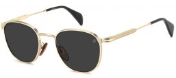 Gafas de Sol - David Beckham Eyewear - DB 1228/S - RHL (2K) GOLD BLACK // GREY ANTIREFLECTION