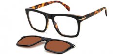 Monturas - David Beckham Eyewear - DB 7000/CS - WR7 (SP) BLACK HAVANA // + CLIP ON BRONZE POLARIZED