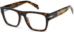 Lunettes de vue - David Beckham Eyewear - DB 7020/BOLD - 086 DARK HAVANA