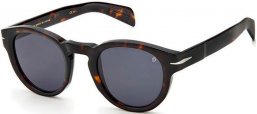 Sunglasses - David Beckham Eyewear - DB 7041/S - 086 (IR) DARK HAVANA // GREY