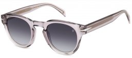Lunettes de soleil - David Beckham Eyewear - DB 7041/S FLAT - KB7 (9O) GREY // DARK GREY GRADIENT