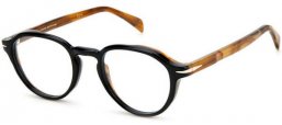 Monturas - David Beckham Eyewear - DB 7086 - 0WM BLACK BEIGE