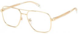 Lunettes de vue - David Beckham Eyewear - DB 7103 - LOJ GOLD CRYSTAL