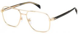 Monturas - David Beckham Eyewear - DB 7103 - RHL GOLD BLACK