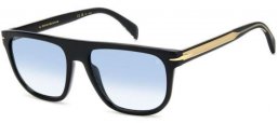 Sunglasses - David Beckham Eyewear - DB 7111/S - 807 (F9) BLACK // BLUE GRADIENT PHOTOCROMIC