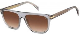 Sunglasses - David Beckham Eyewear - DB 7111/S - KB7 (HA) GREY // BROWN GRADIENT