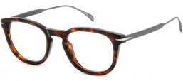 Lunettes de vue - David Beckham Eyewear - DB 7122 - 4HU HAVANA DARK RUTHENIUM