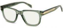 Monturas - David Beckham Eyewear - DB 7130 - 1ED GREEN // CLEAR MIRROR