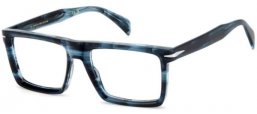 Monturas - David Beckham Eyewear - DB 7138 - 38I BLUE HORN