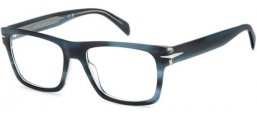 Frames - David Beckham Eyewear - DB 7155 - BAV STRIPED BLUE CRYSTAL