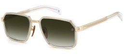 Gafas de Sol - David Beckham Eyewear - DB 7158/S - LOJ (9K) GOLD CRYSTAL // GREEN GRADIENT