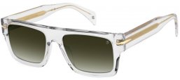 Gafas de Sol - David Beckham Eyewear - DB 7161/S - 900 (9K) CRYSTAL // GREEN GRADIENT