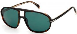 Sunglasses - David Beckham Eyewear - DB 1000/S - 086 (QT) HAVANA // GREEN