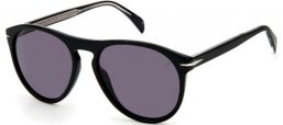 Sunglasses - David Beckham Eyewear - DB 1008/S - 807 (M9) BLACK // GREY POLARIZED