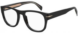 Frames - David Beckham Eyewear - DB 7025 - 807  BLACK