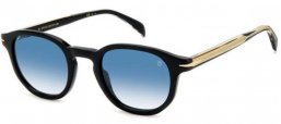 Gafas de Sol - David Beckham Eyewear - DB 1007/S - 807 (F9) BLACK // BLUE GRADIENT PHOTOCROMIC