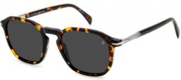 Sunglasses - David Beckham Eyewear - DB 1115/S - 086 (IR) DARK HAVANA // GREY