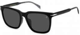 Gafas de Sol - David Beckham Eyewear - DB 1120/F/S - 807 (M9) BLACK // GREY POLARIZED