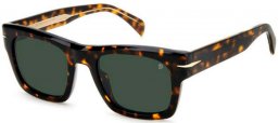 Sunglasses - David Beckham Eyewear - DB 7099/S - 086 (QT) HAVANA // GREEN