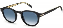 Gafas de Sol - David Beckham Eyewear - DB 1007/S - 807 (08) BLACK // DARK BLUE GRADIENT