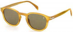 Gafas de Sol - David Beckham Eyewear - DB 1007/S - B4L (QT) YELLOW HORN // GREEN