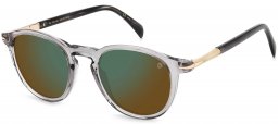 Gafas de Sol - David Beckham Eyewear - DB 1114/S - KB7 (MT) GREY // GREEN MIRROR