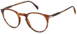 Monturas - David Beckham Eyewear - DB 1139 - EX4 BROWN HORN