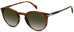 Gafas de Sol - David Beckham Eyewear - DB 1139/S - EX4 (9K) BROWN HORN // GREEN GRADIENT
