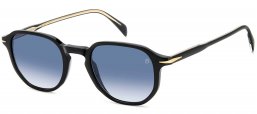 Gafas de Sol - David Beckham Eyewear - DB 1140/S - 807 (08) BLACK // DARK BLUE GRADIENT