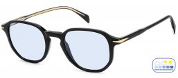 Gafas de Sol - David Beckham Eyewear - DB 1140/S - 807 (QZ) BLACK // AZURE PHOTOCROMIC