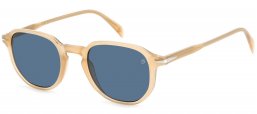 Gafas de Sol - David Beckham Eyewear - DB 1140/S - HAM (KU) CHAMPAGNE // BLUE GREY