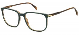 Monturas - David Beckham Eyewear - DB 1141 - RFD GREEN STRIPPED BROWN